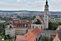 Blick vom Liebfrauenmünster auf die Wallfahrtskirche Heilig Kreuz