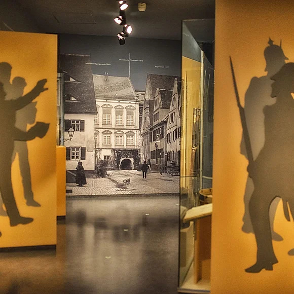 Dauerausstellung im Heimatmuseum Oettingen Blick auf die Dauerausstellung im Heimatmuseum in Oettingen