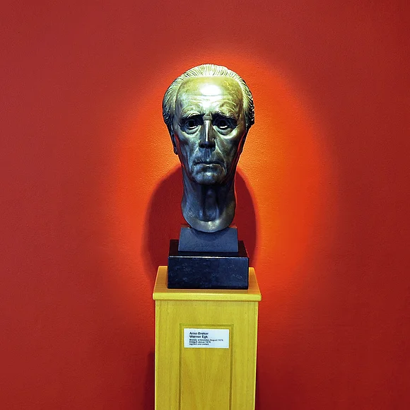 Büste von Werner Egk Büste von Werner Egk