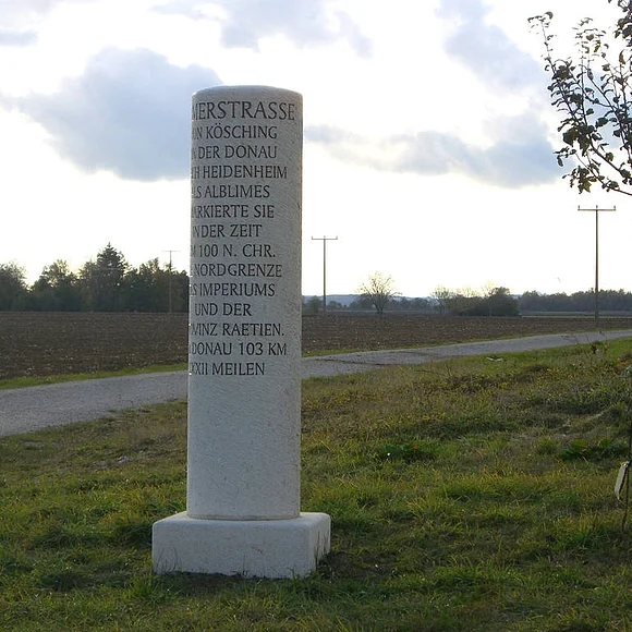 an der Römerstraße bei Maihingen