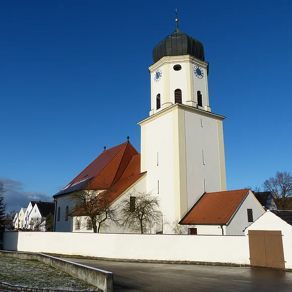 Katholische Filialkirche St. Alba von außen