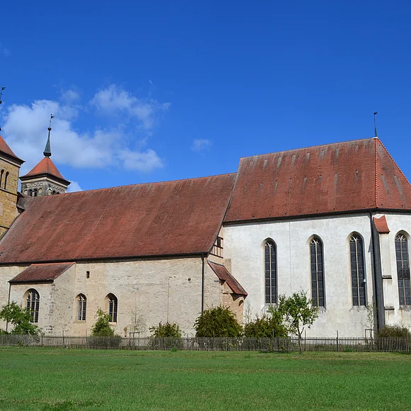 Ehemalige Klosterkirche Auhausen von Süden
