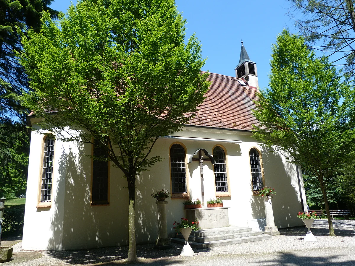 Außenansicht der Gnadenkapelle Maria im Elend
