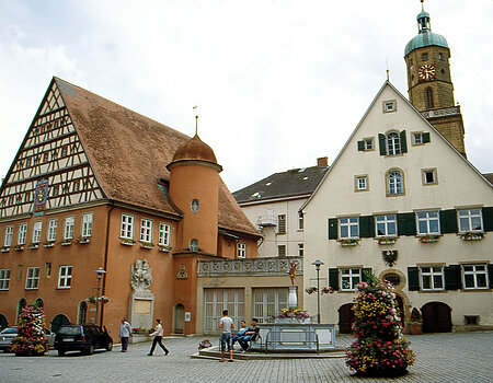 Marktplatz Bopfingen am Ipf