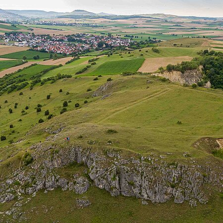 Nationaler Geopark Ries von oben